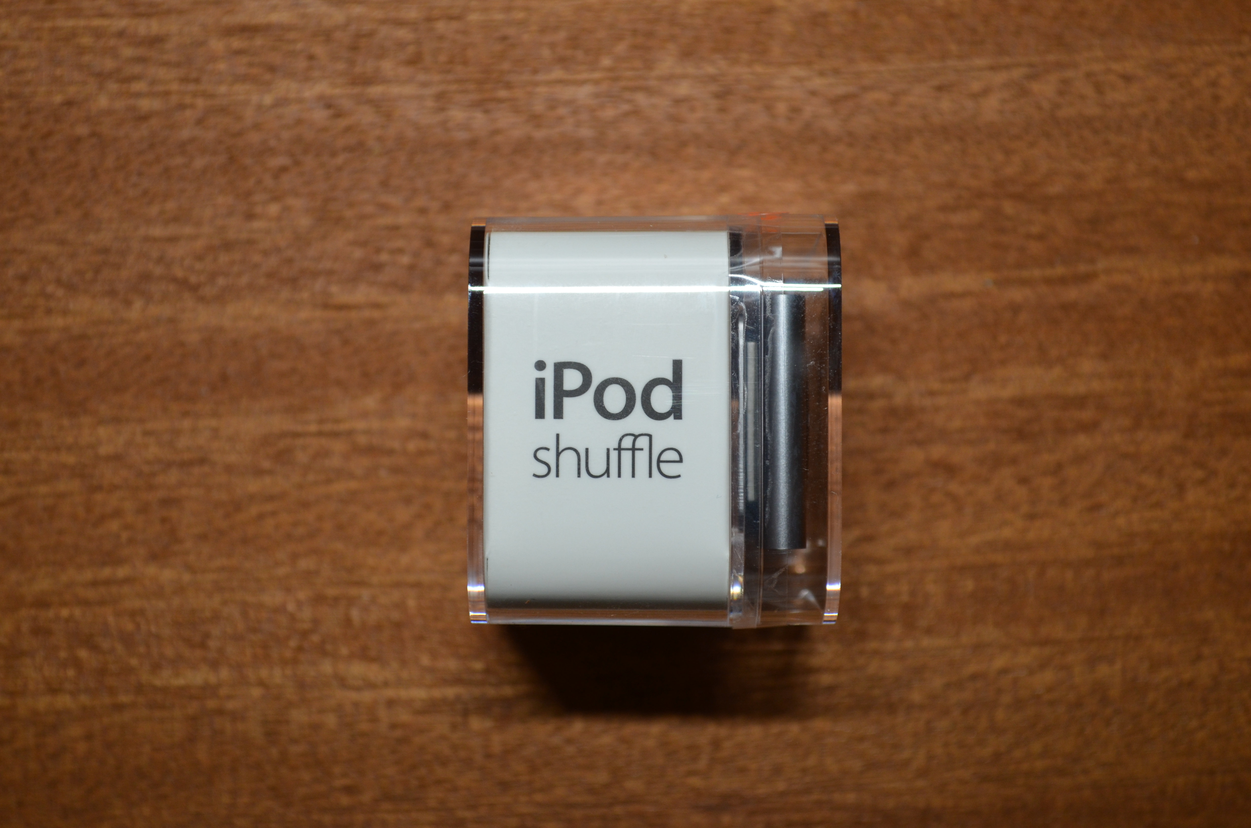 「iPod shuffle」の文字
